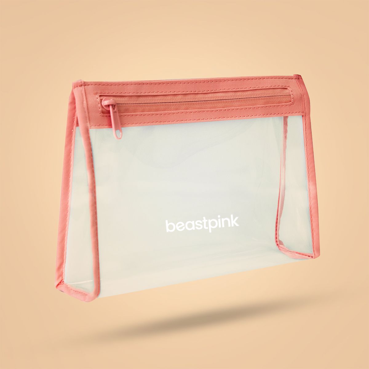 BeastPink Kulturbeutel in Transparent
