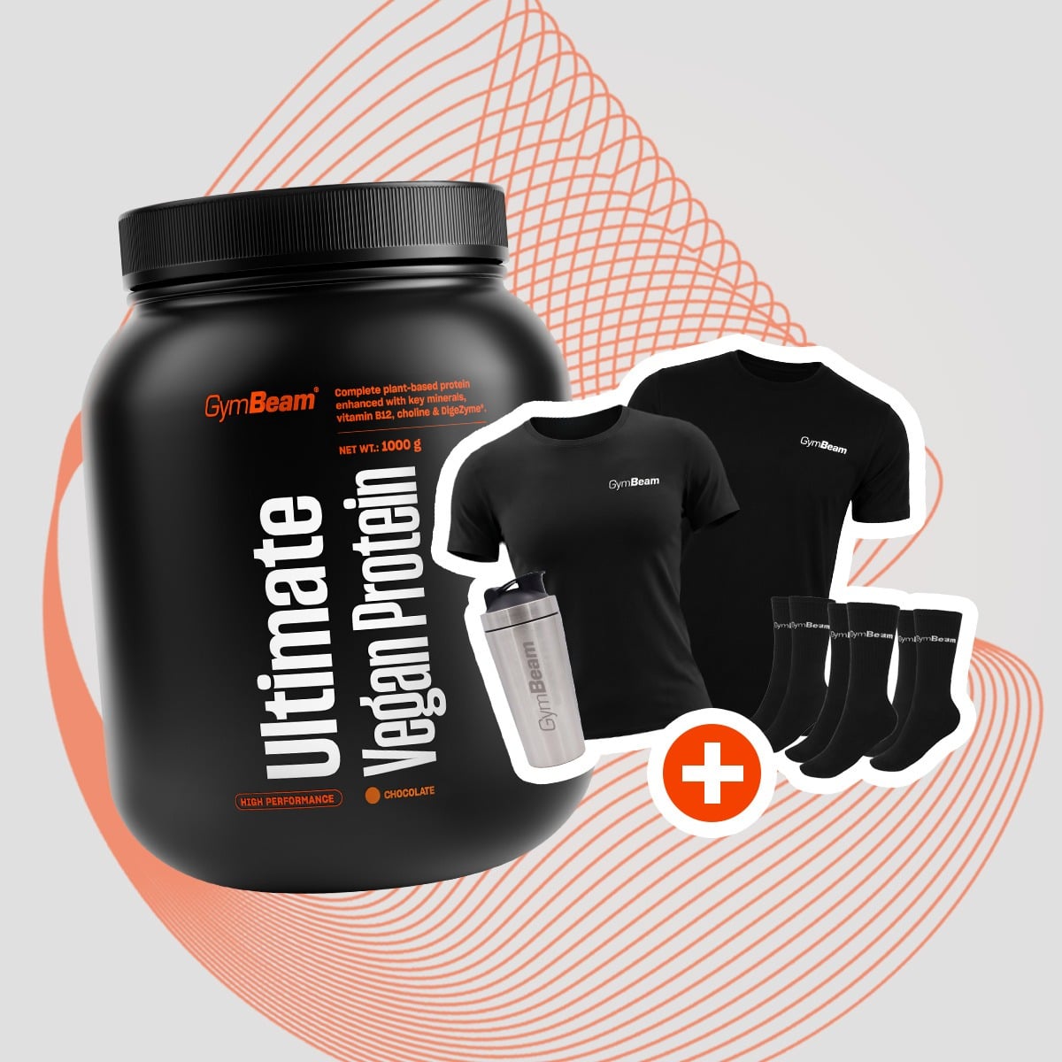 Ultimatives veganes Protein - GymBeam + geschenk