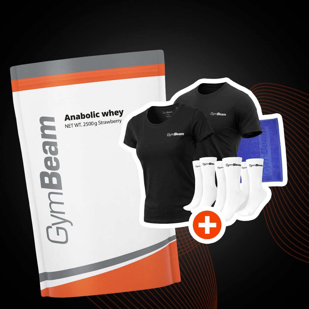 Anabolic Whey - GymBeam + geschenk