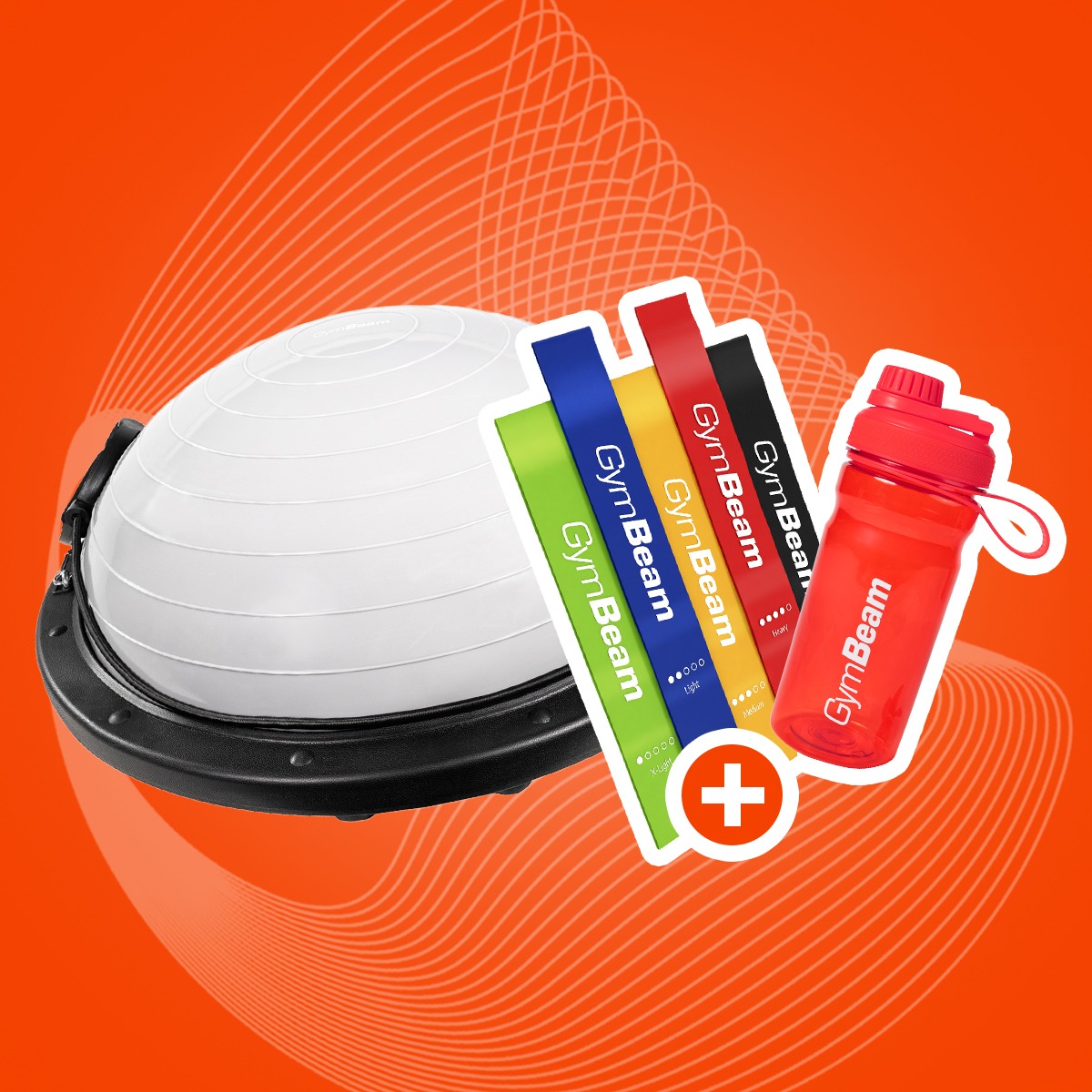 Halbkugel-Balancetrainer - GymBeam + Geschenke