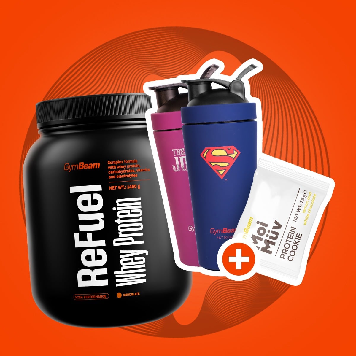 ReFuel Whey Protein - GymBeam + geschenke
