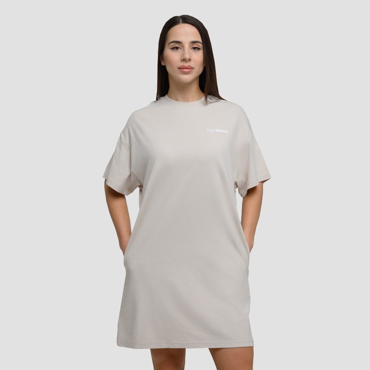 Agile T-Shirt Kleid für Frauen Desert - GymBeam