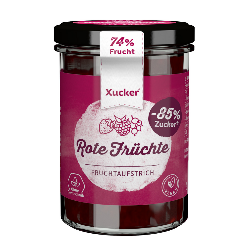 Rote Früchte Aufstrich - Xucker
