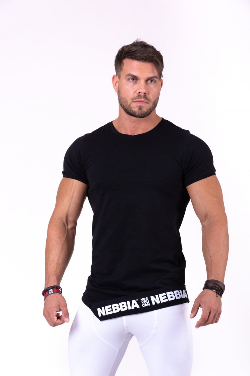 Men‘s T-shirt Be rebel! Black - Nebbia