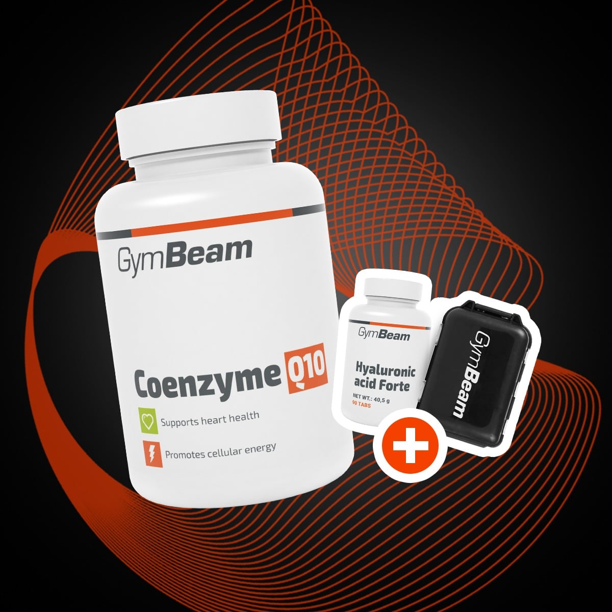 Coenzym Q10 - GymBeam + geschenk