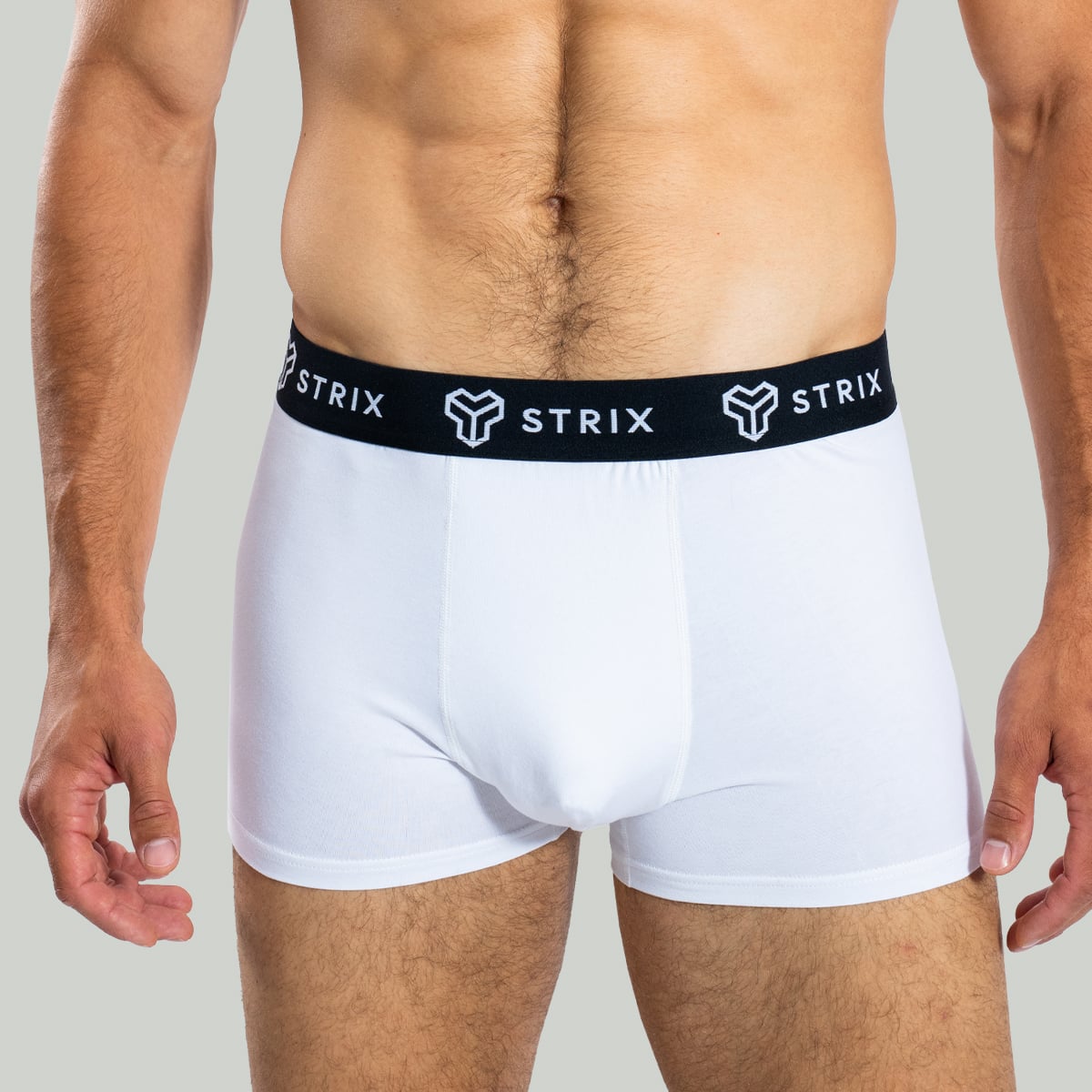 Essential Trunks Boxershorts für Männer 2er-Pack in White - STRIX