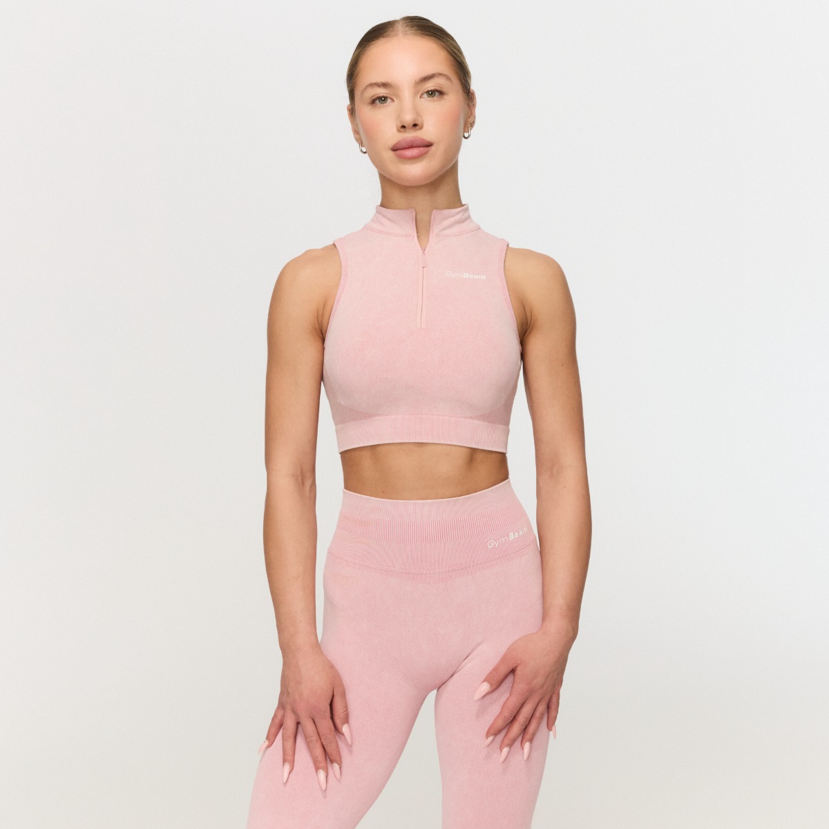 Fierce Seamless Sport-BH in Baby Pink - GymBeam