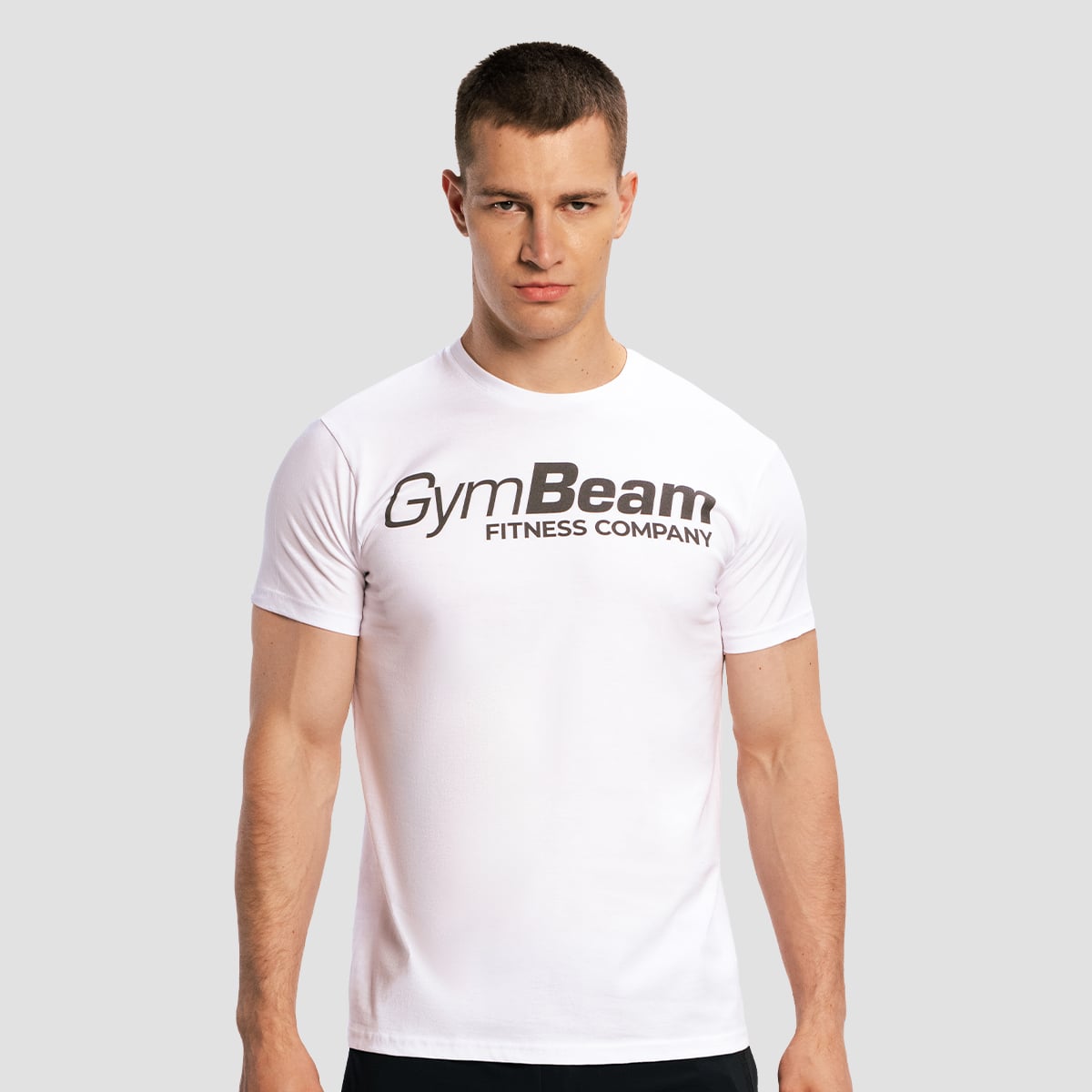 Fitness T-Shirt in White - GymBeam