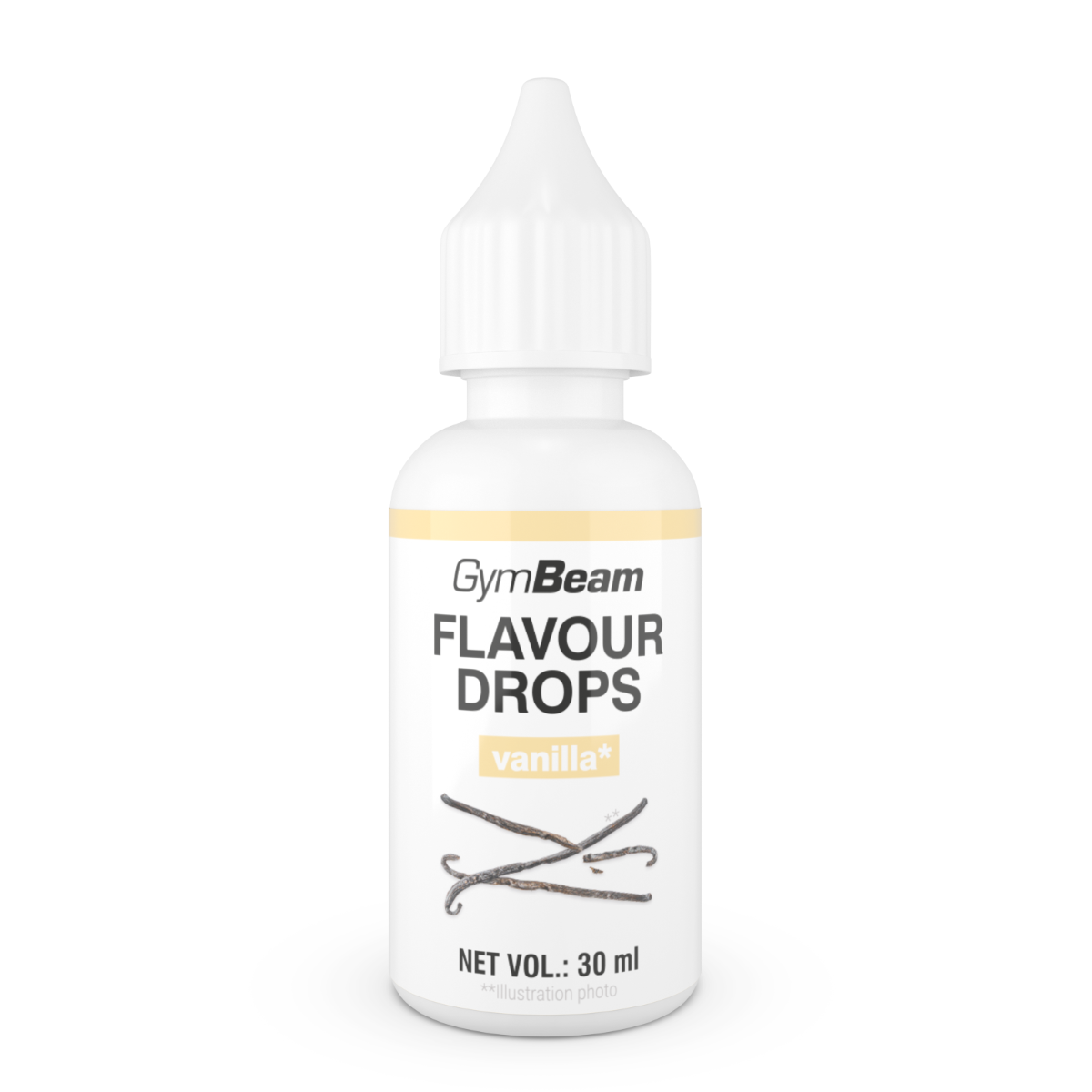 GymBeam Flavour Drops 30 ml Vanille