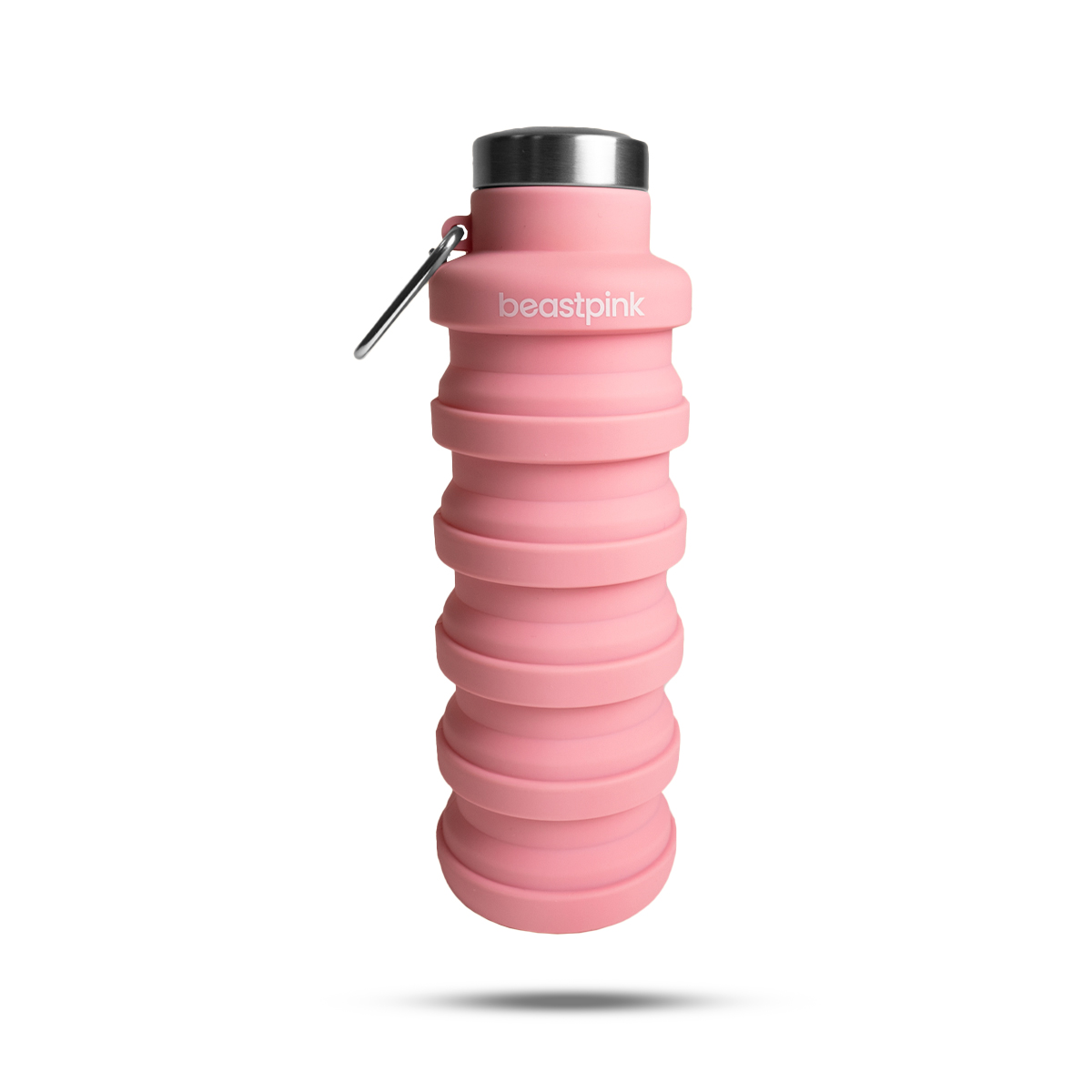 BeastPink Faltbare Trinkflasche in Pink 500 ml