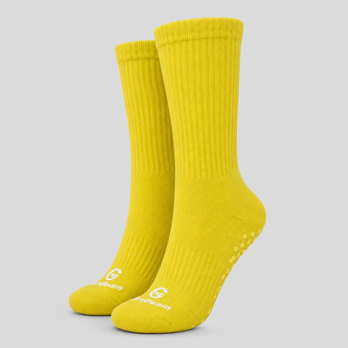 Funktionelle Crew Socken in Chartreuse - GymBeam
