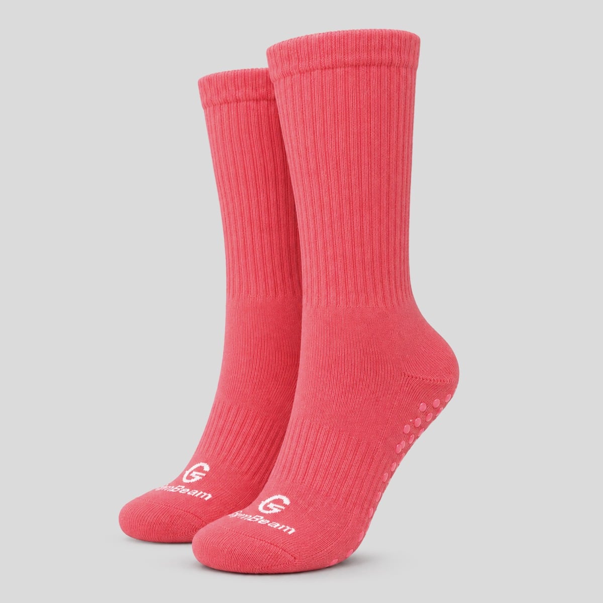 Funktionelle Crew Socken in Rosa - GymBeam