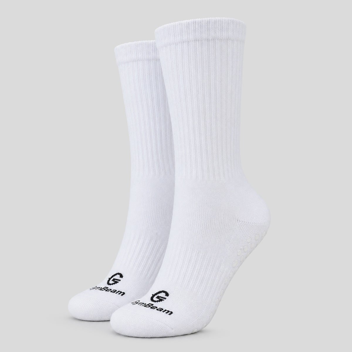 Funktionelle Crew Socken in White - GymBeam