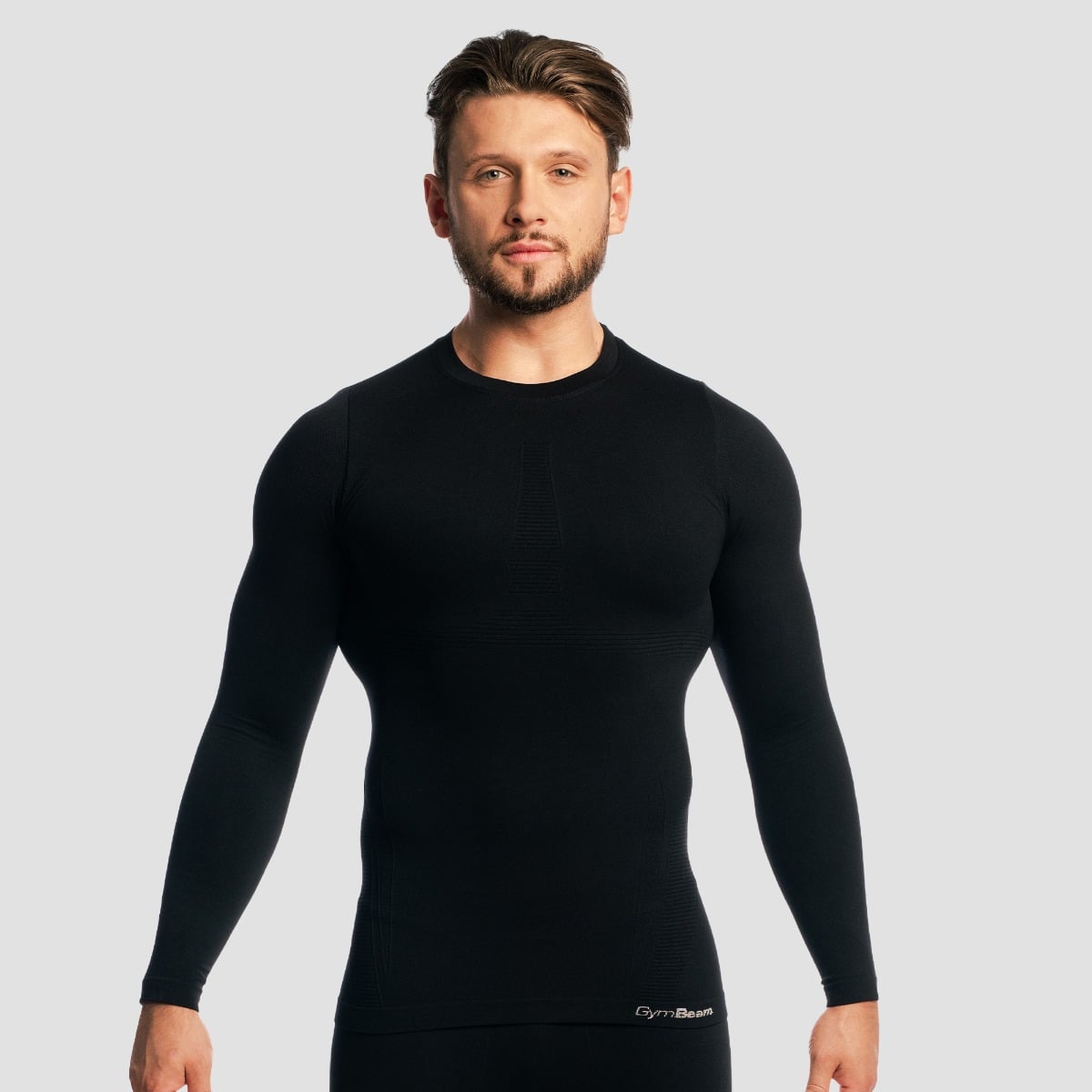 Fuse Langarmshirt in Black – GymBeam