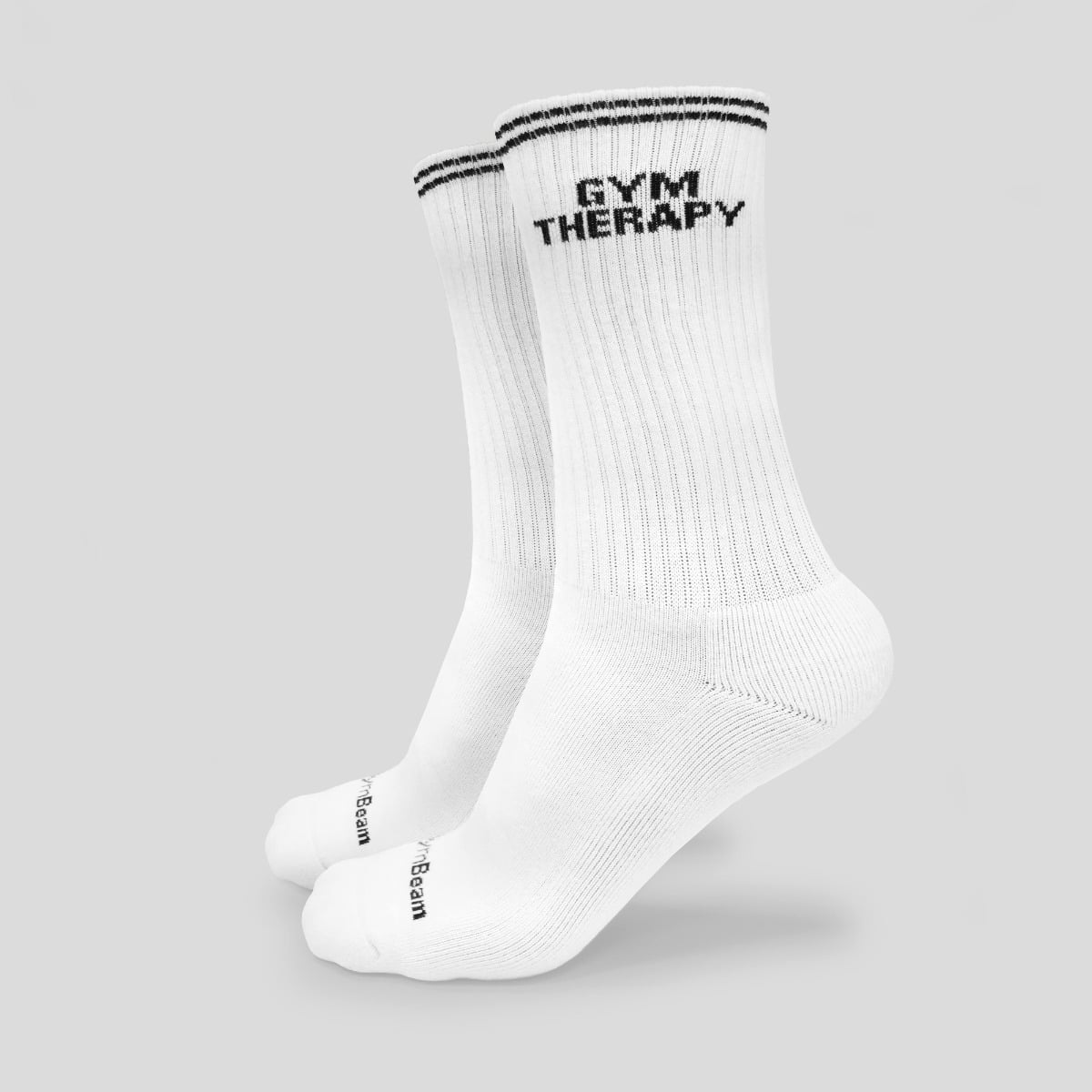 Gym Therapy Socken in White - GymBeam