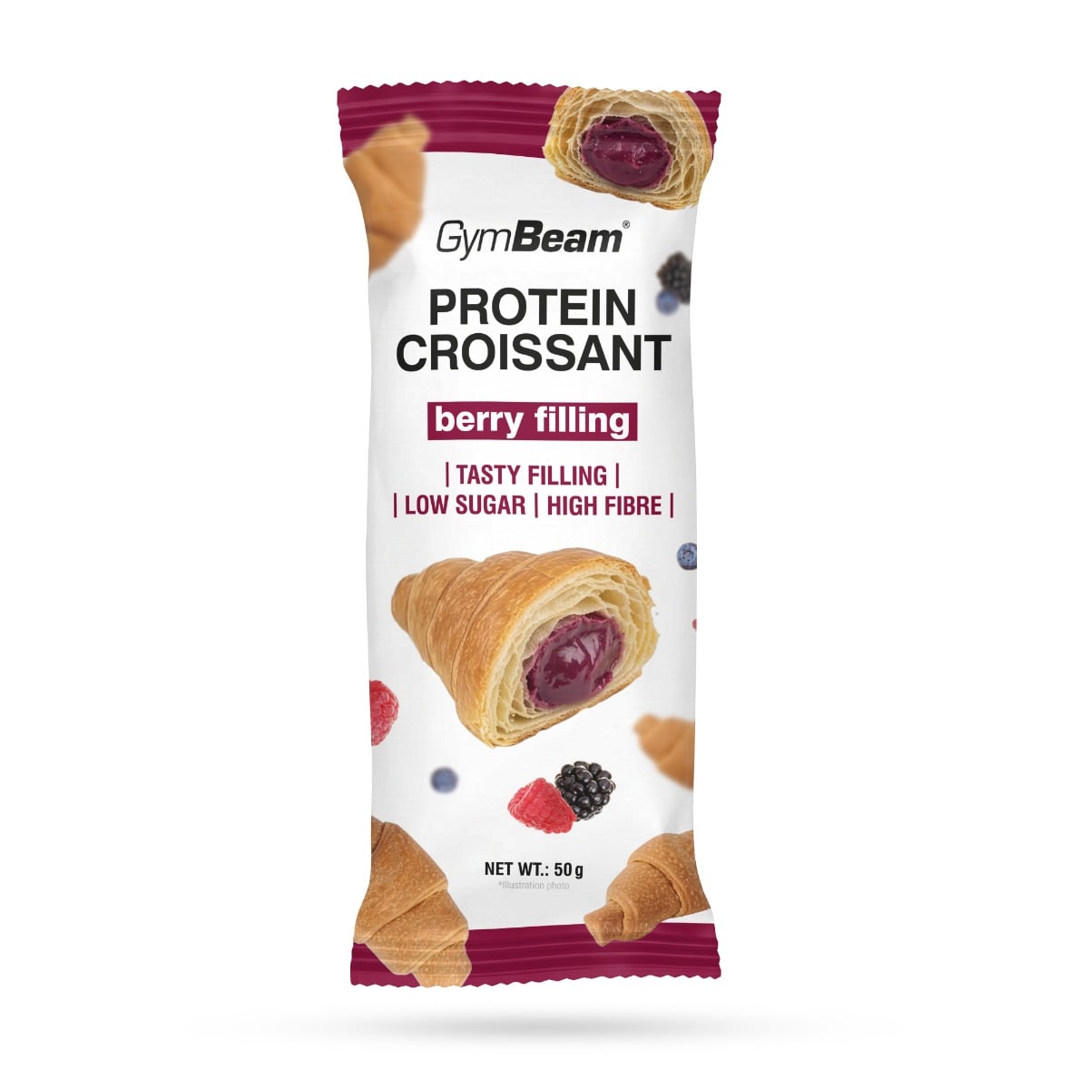 Protein Croissant - berry - GymBeam