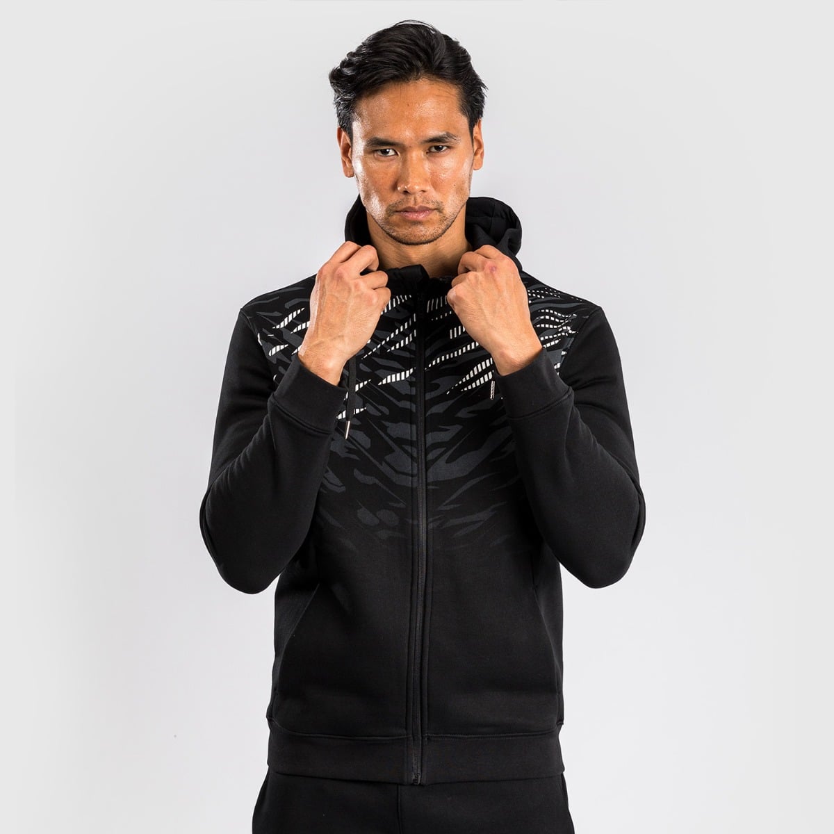 Fight Night Zip Up Hoodie Black - Venum