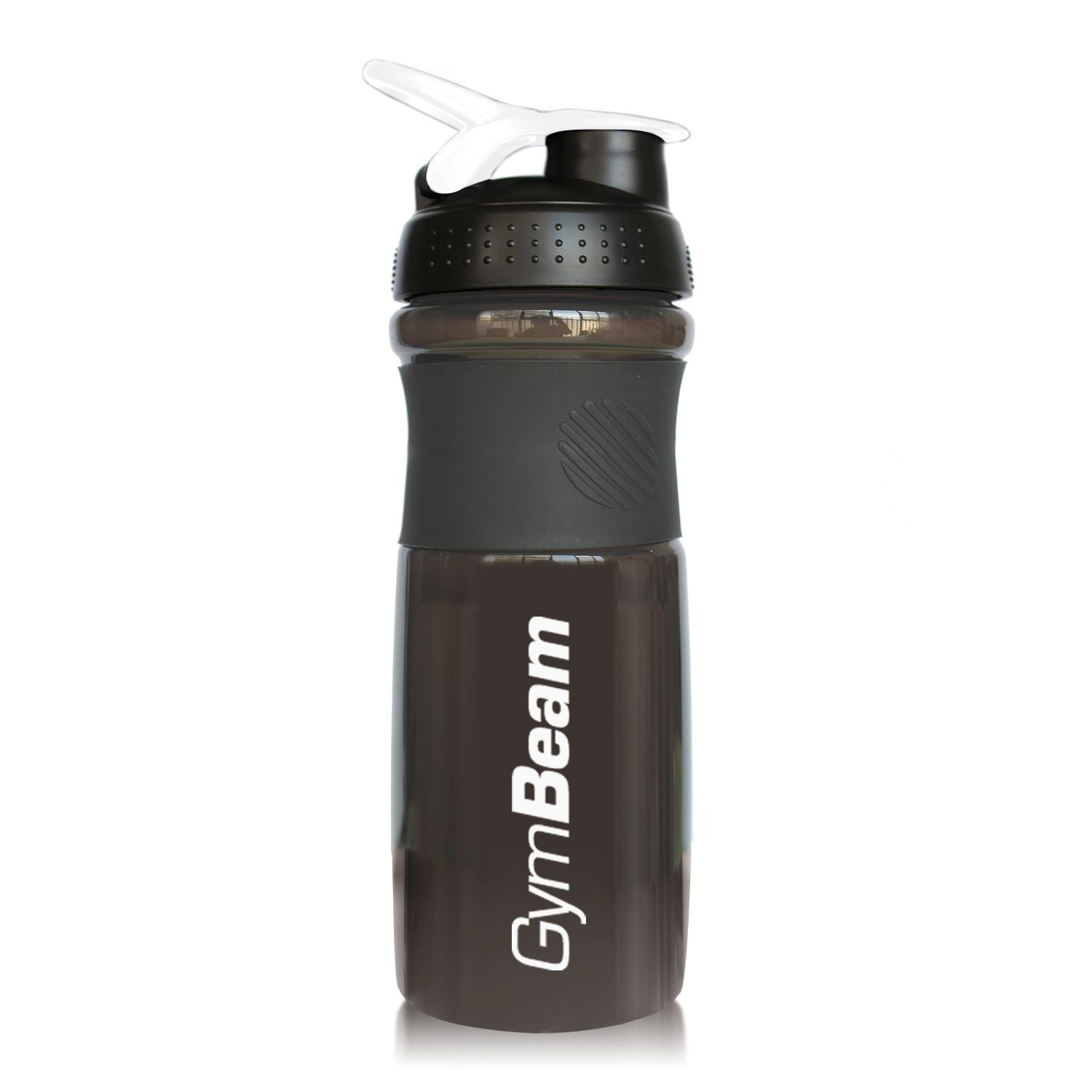 Shaker Sportflasche (760 ml) in Black White - GymBeam
