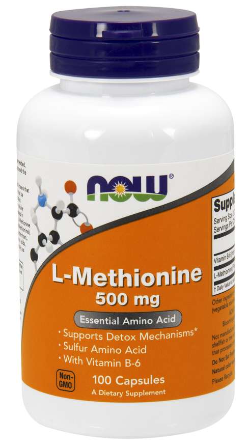 L-Methionin 500 mg - NOW Foods