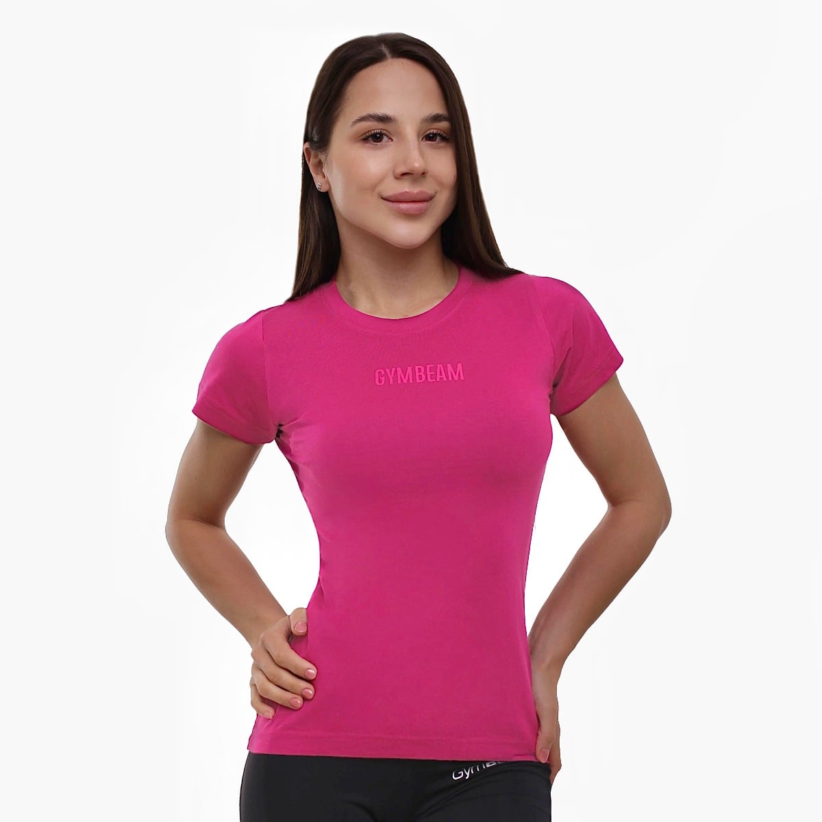 FIT T-Shirt für Frauen in Magenta - GymBeam