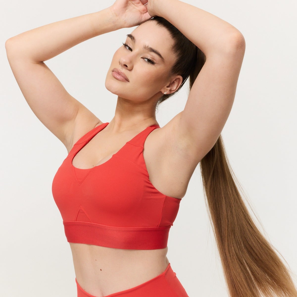 Limitless Sport-BH in Hot Red - GymBeam