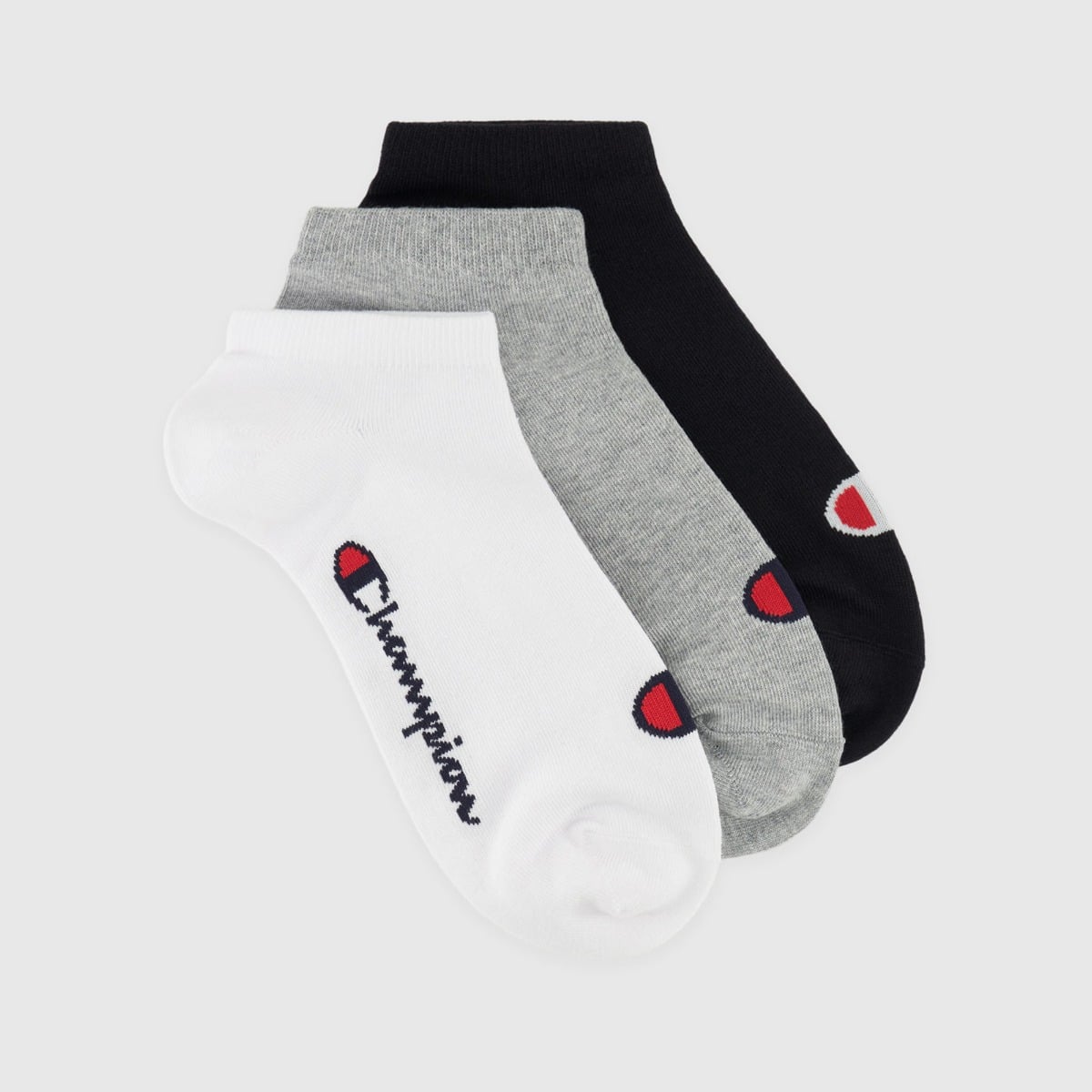 Knöchelsocken im 3er-Pack in Grey - Champion