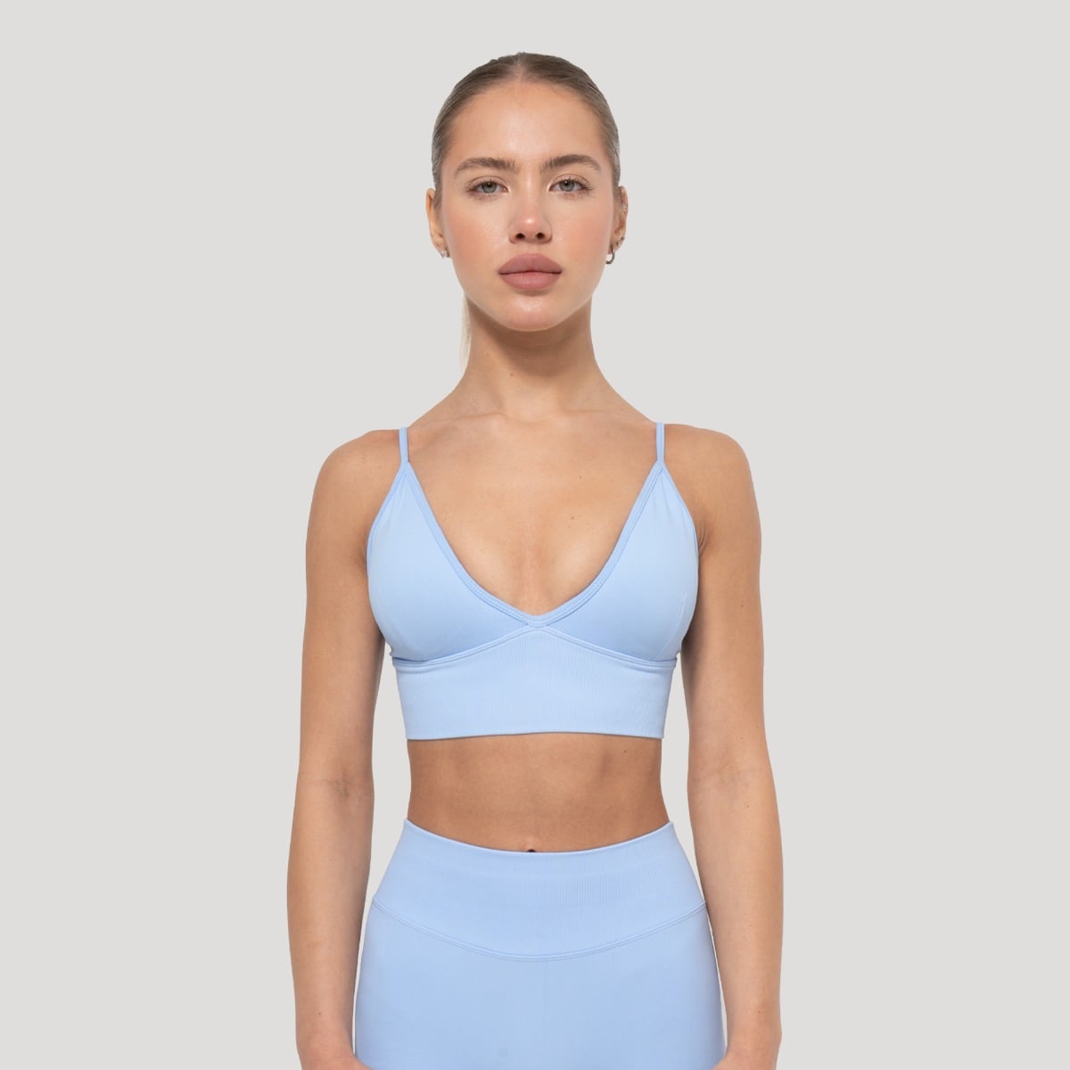 Luma Sport-BH in Baby Blue - GymBeam