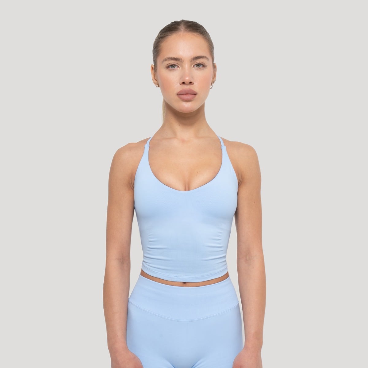 Luma Tanktop für Frauen in Baby Blue – GymBeam