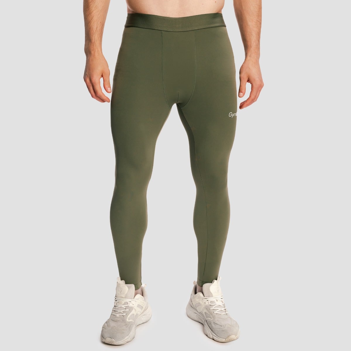 Combat Leggings für Männer in Olive Grey - GymBeam