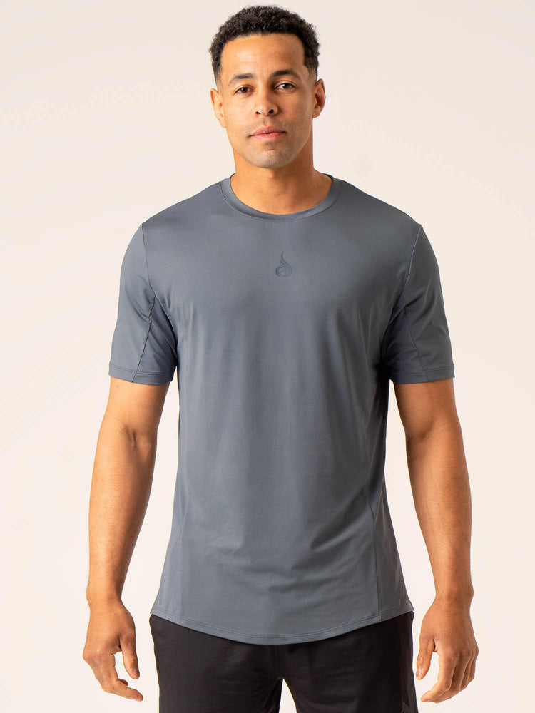 Men‘s Dynamic T-shirt Petrol - Ryderwear