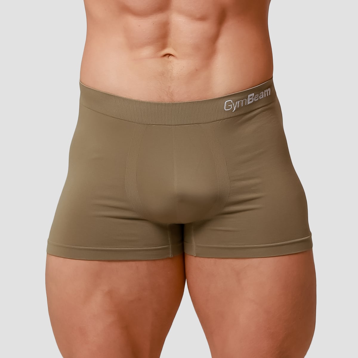 Seamless Boxershorts für Männer im 2er-Pack in Army - GymBeam