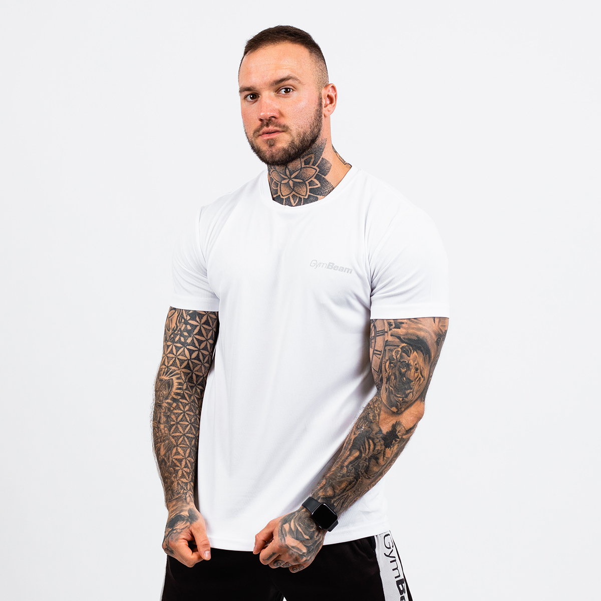 Herren TRN T-Shirt White - GymBeam