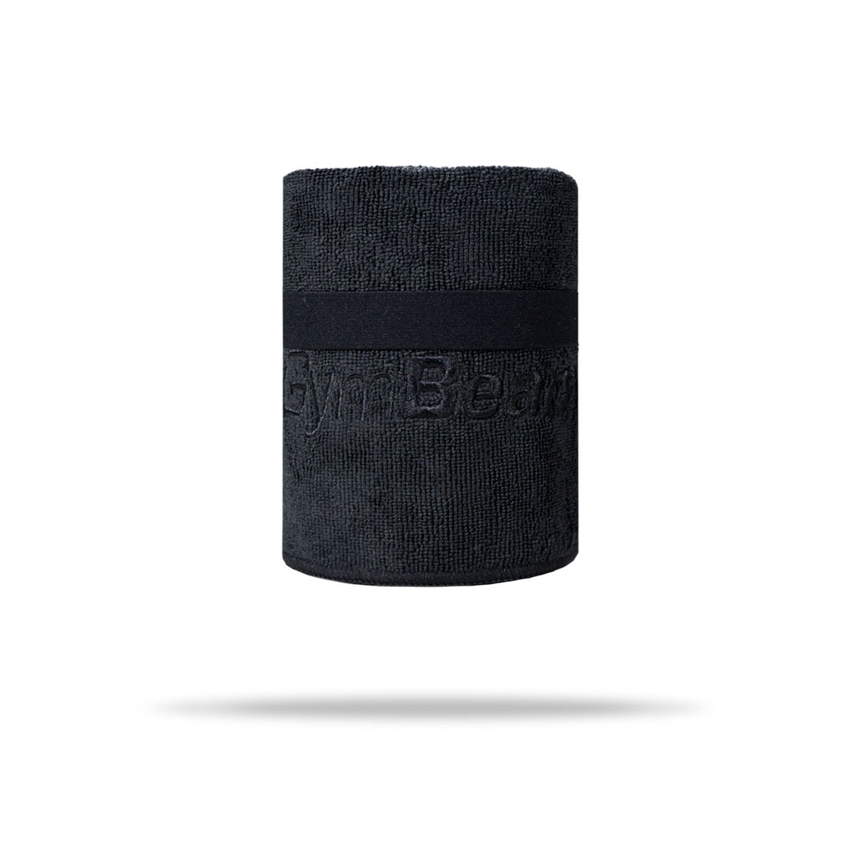 Medium Mikrofaser-Sporthandtuch in Black - Gymbeam
