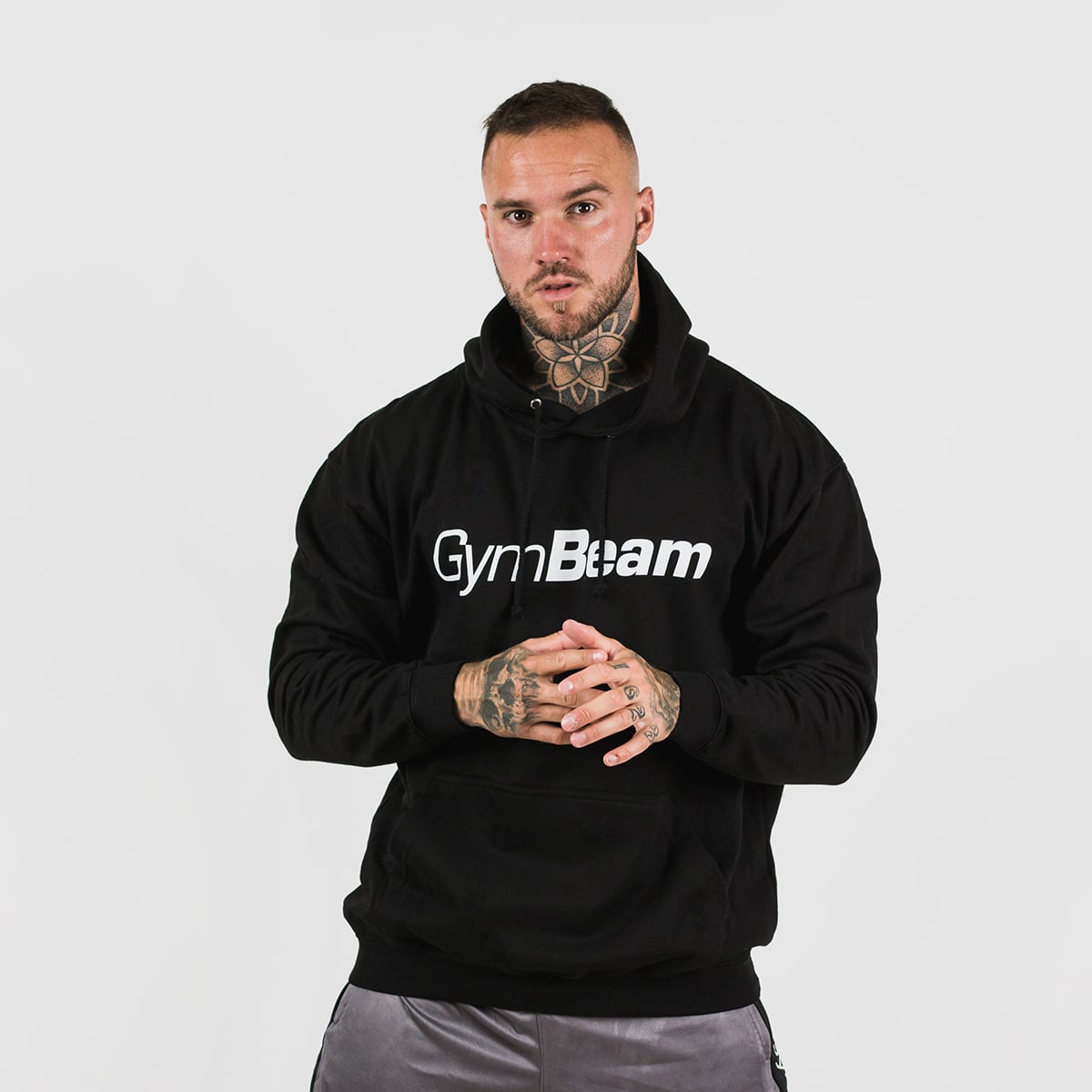 PRO Hoodie für Männer in Black - GymBeam
