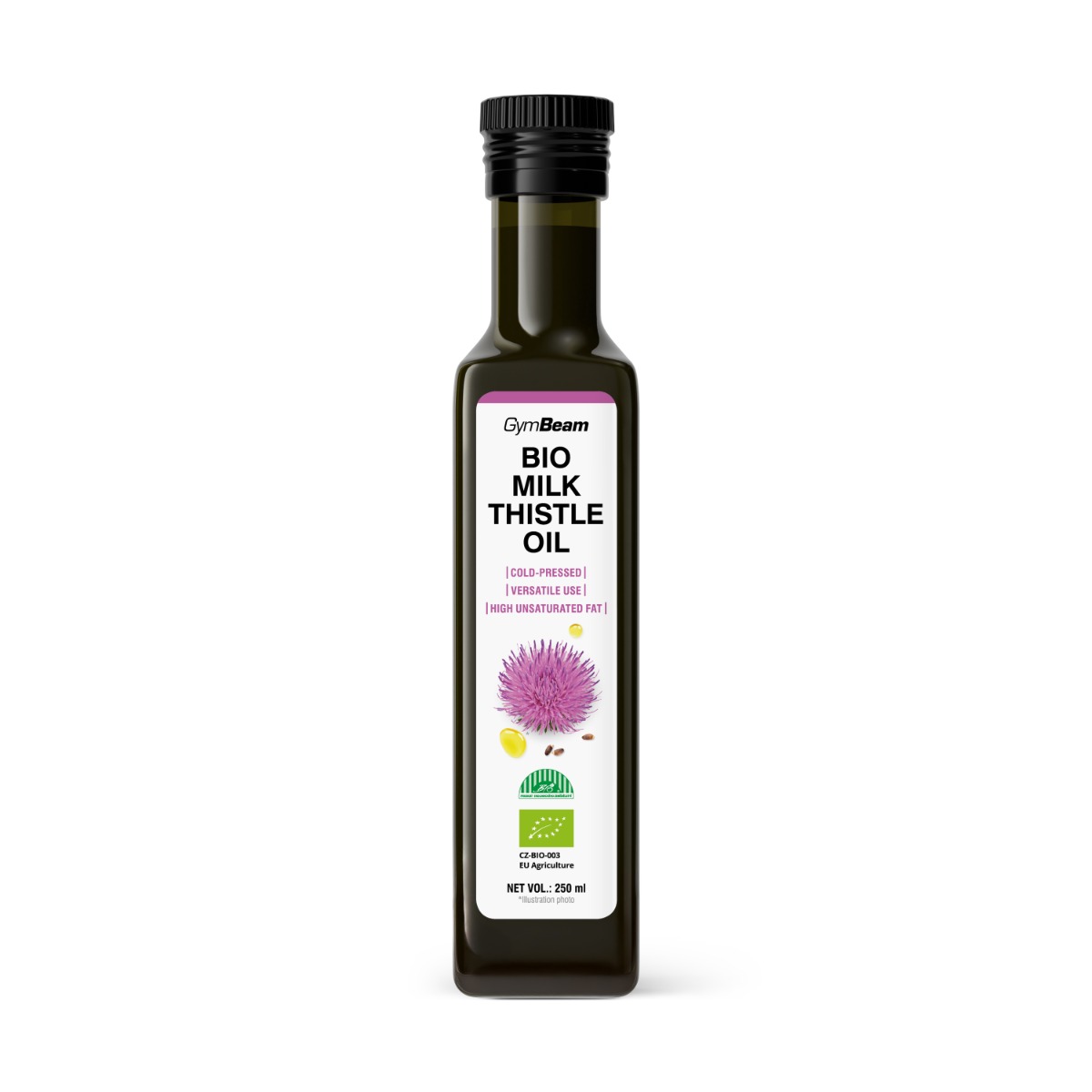 GymBeam BIO Mariendistelöl 250 ml
