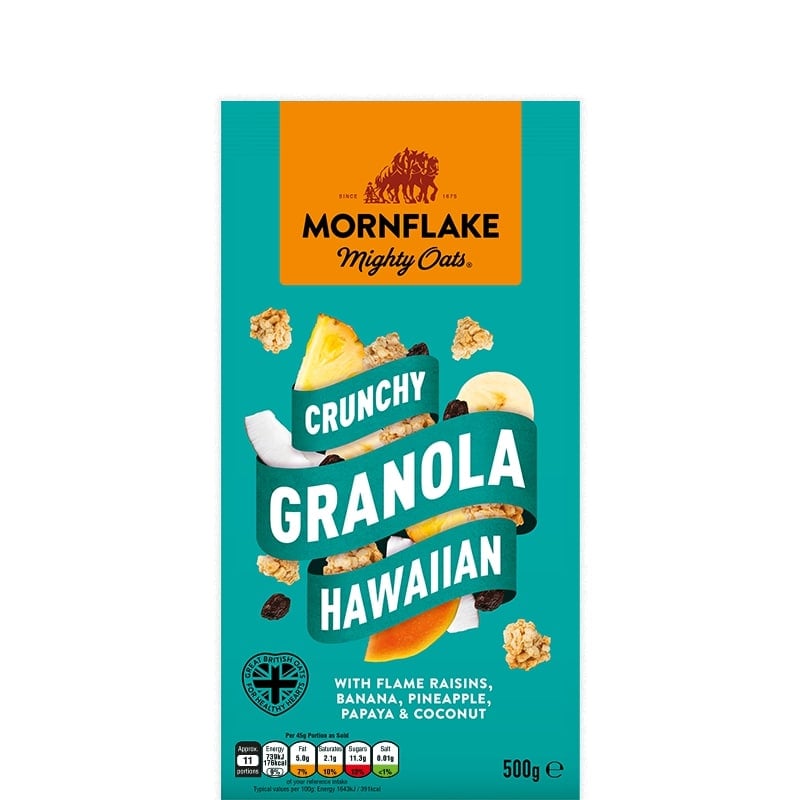 Knuspriges Granola Hawaiian 500 g - Mornflake
