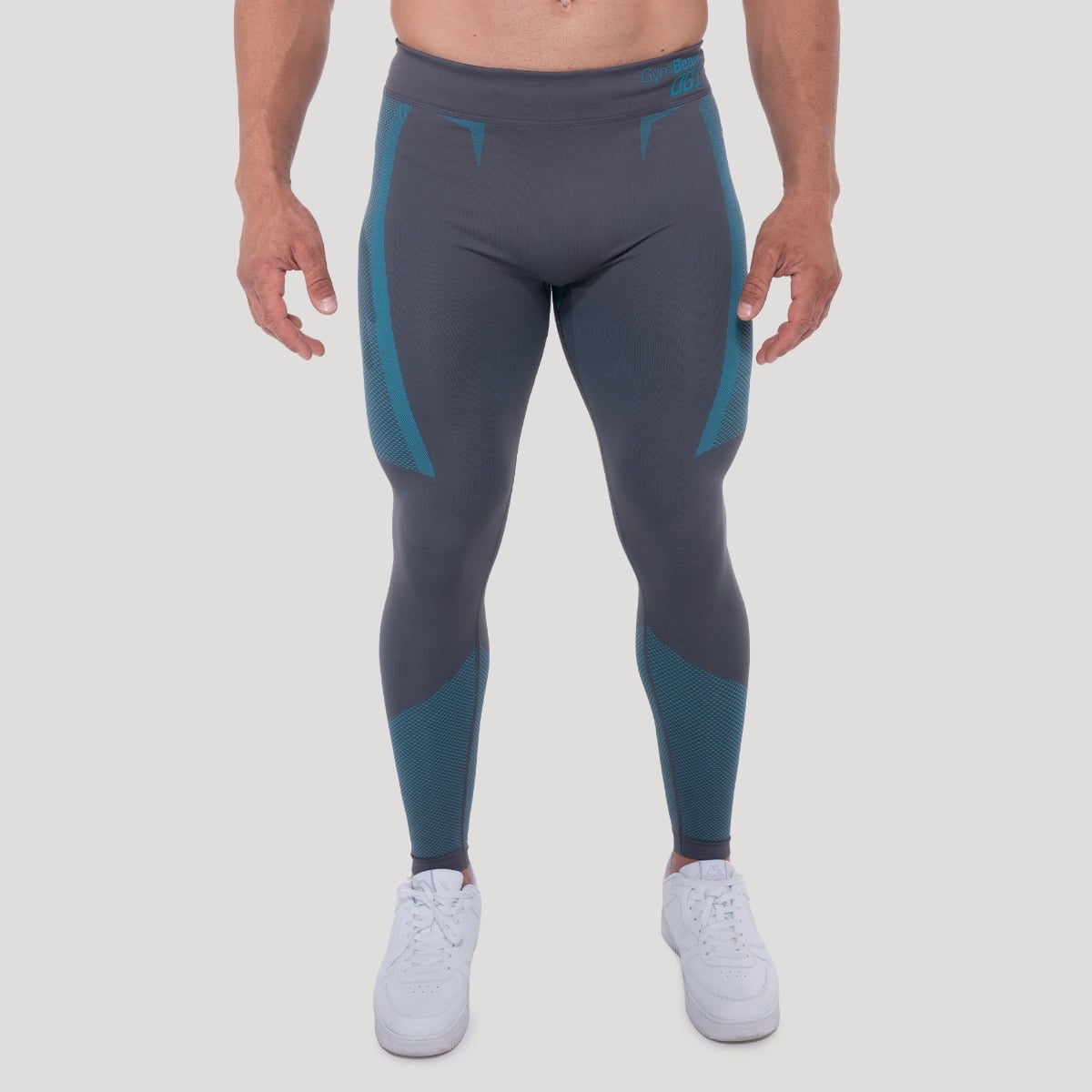 OG1 Seamless Leggings in Grey/Blue - GymBeam