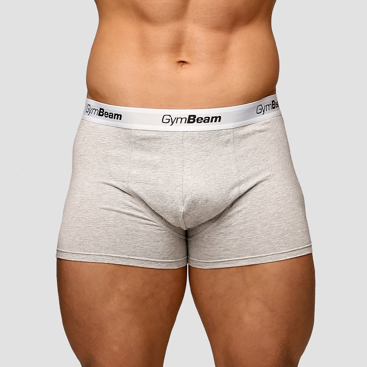 Essentials Boxershorts 3er-Pack in Grey - GymBeam