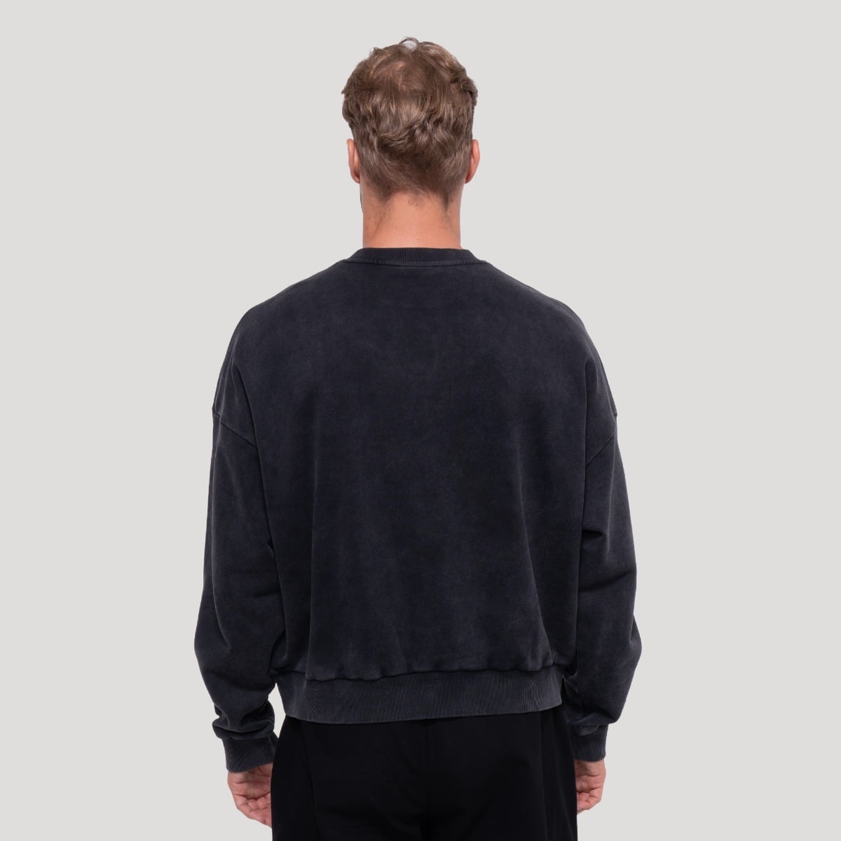 Pullover Persistence Washed Black - GymBeam