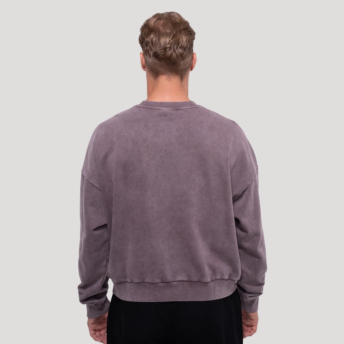 Hoodie Persistence Washed Brown - GymBeam