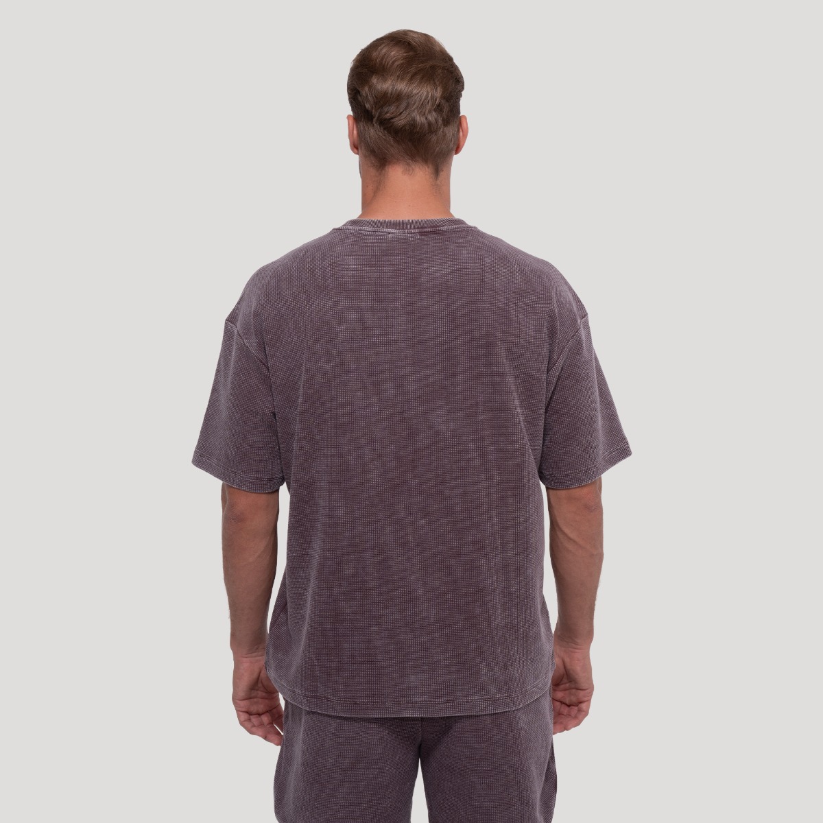 T-Shirt Persistence Washed Brown - GymBeam