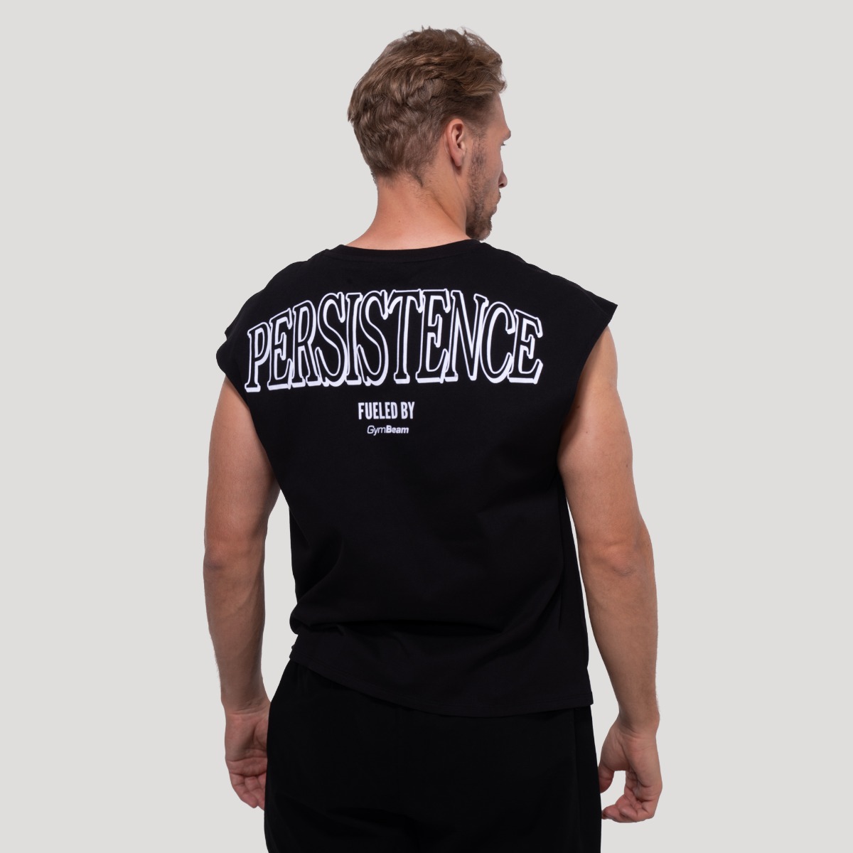 Persistence Tank Top in Black - GymBeam