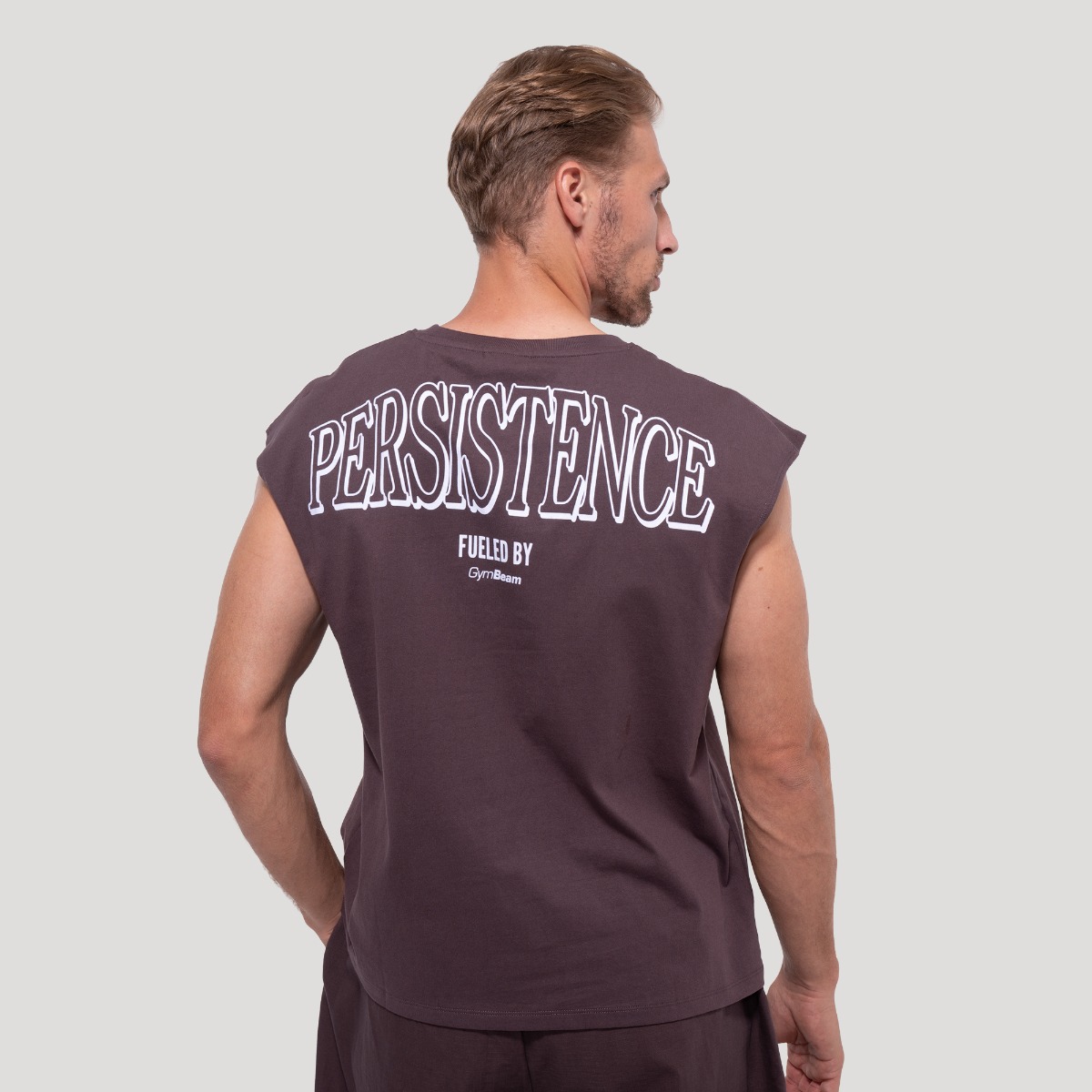 Persistence Tank Top in Brown - GymBeam