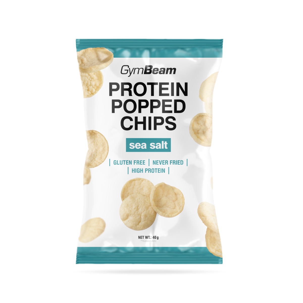 GymBeam Proteinchips 40 g Meersalz