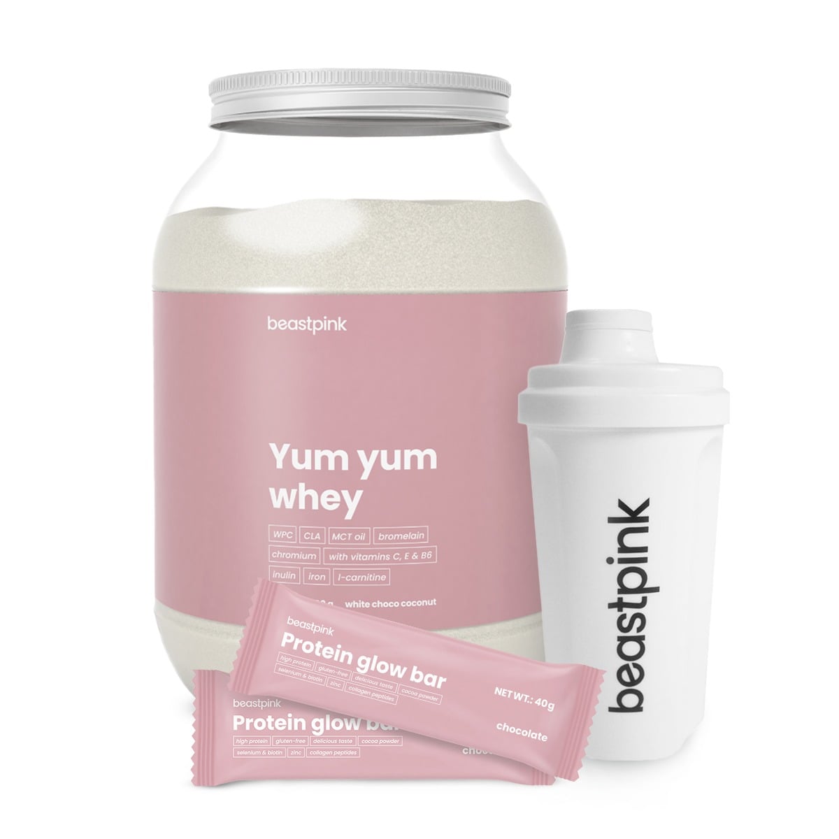 Yum Yum Whey - BeastPink + Geschenke