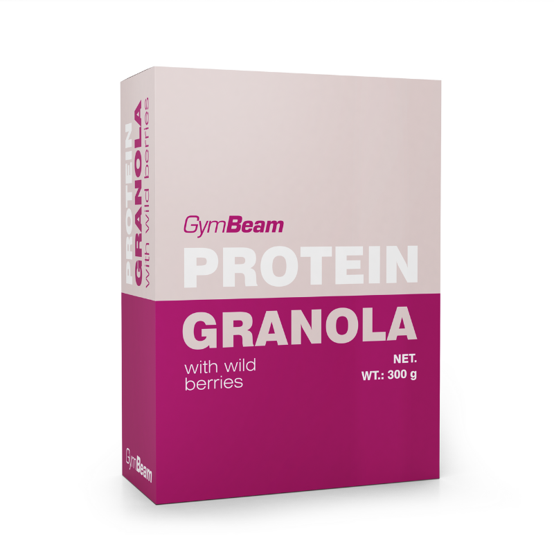 Protein Granola mit Waldbeeren - GymBeam