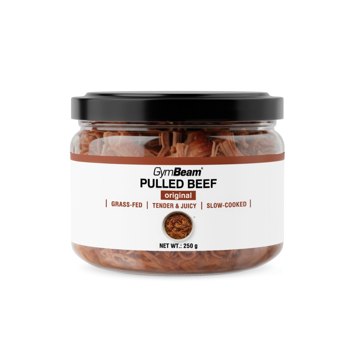 GymBeam Pulled Beef 250 g