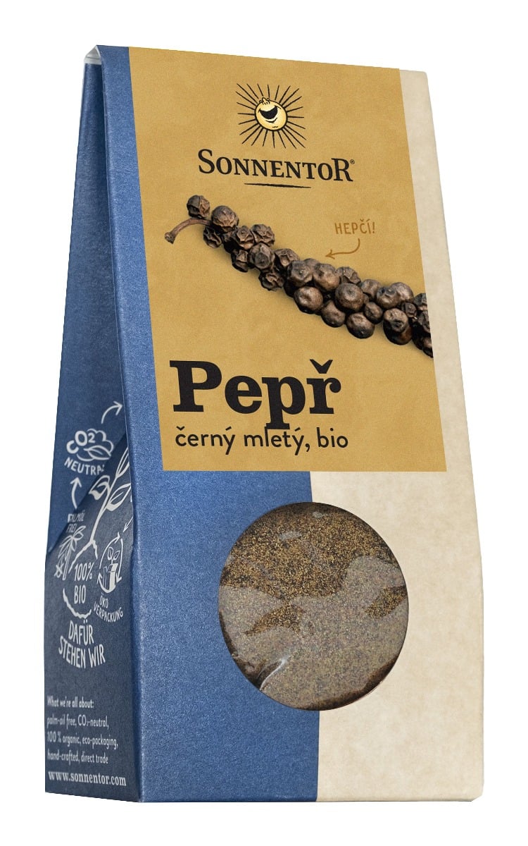 BIO Pepper Black Ground 50 g - Sonnentor