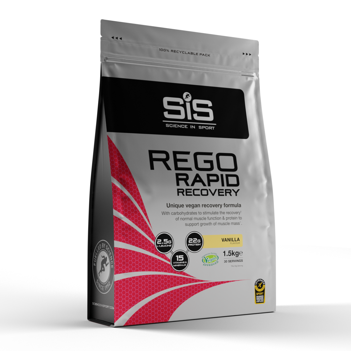 REGO Rapid Recovery Protein Powder - Science in Sport