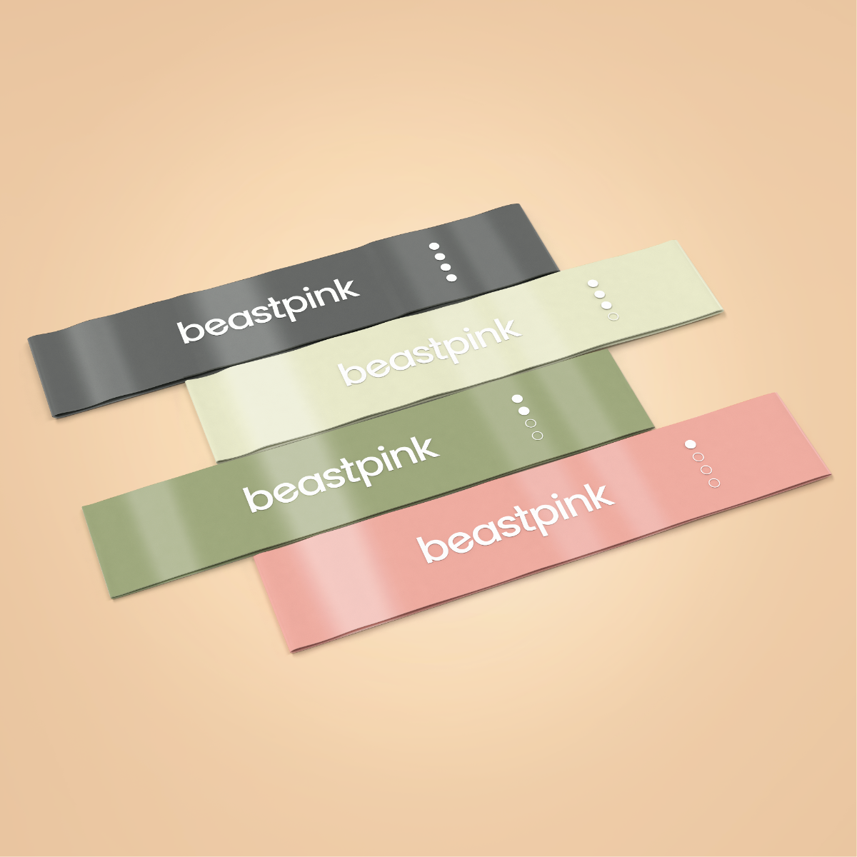 Widerstandsband Set - BeastPink
